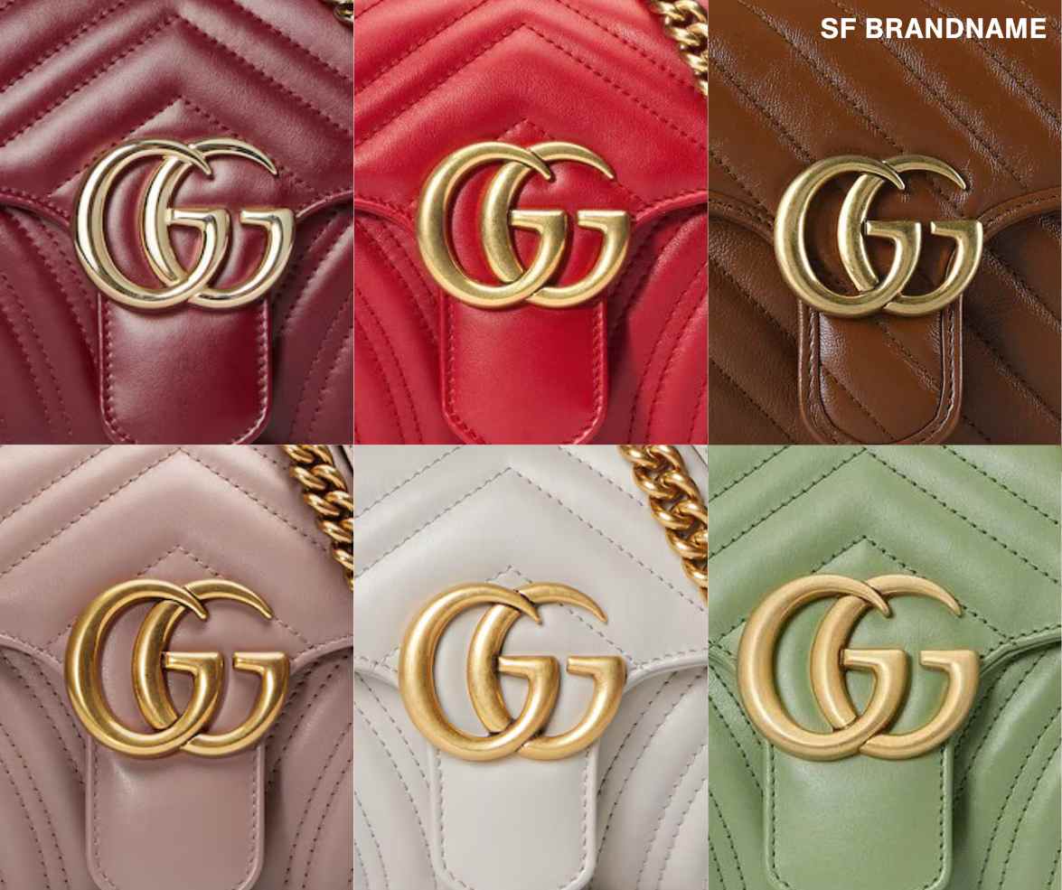 สีของ Gucci Marmont by Alessandro Michele