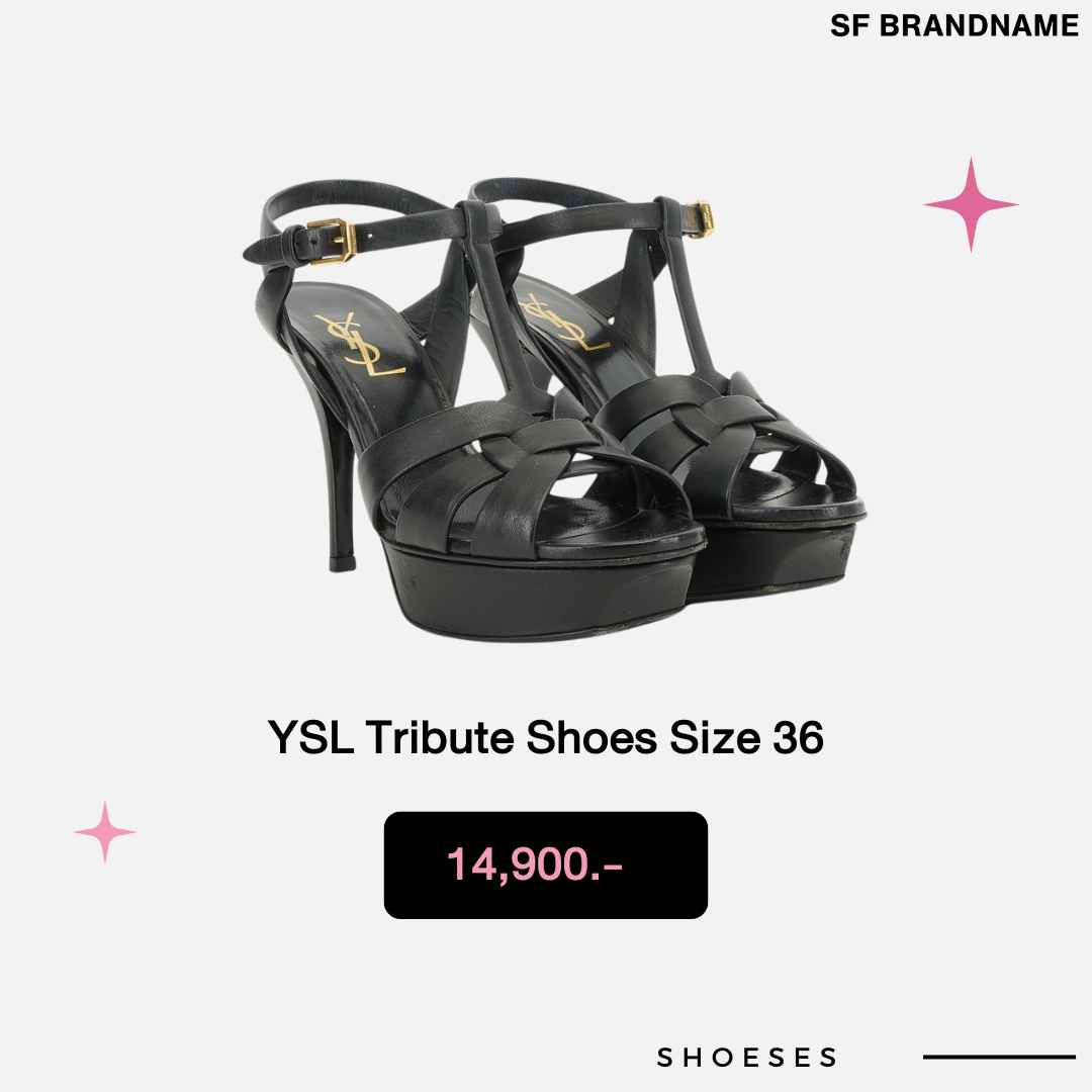 YSL Tribute Shoes Size 36
