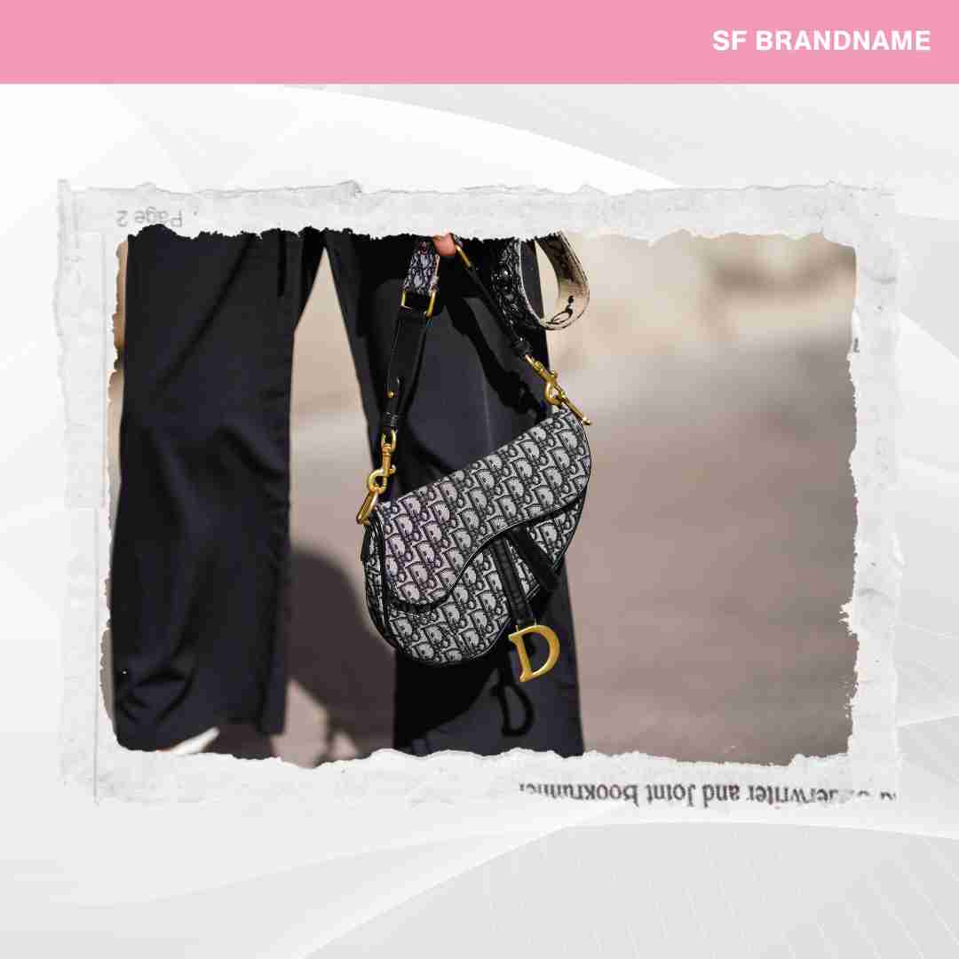 กระเป๋าแบรนด์หรูที่ได้รับความนิยมในไทย ได้แก่ dior Saddle Bag 1999