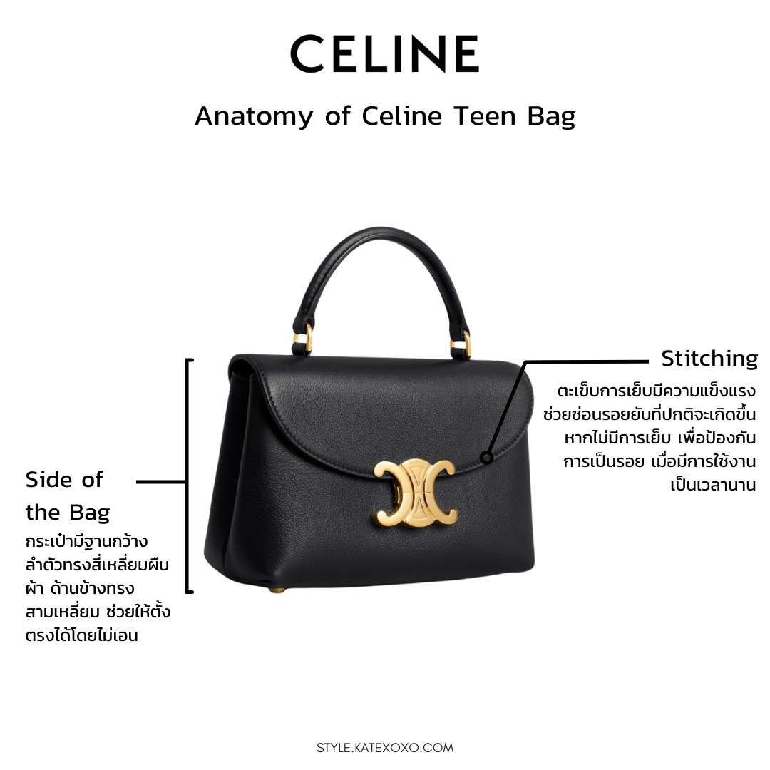 Anatomy of Celine Teen Bag