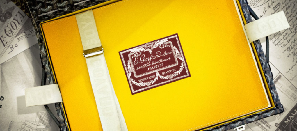 a book about Goyard's history