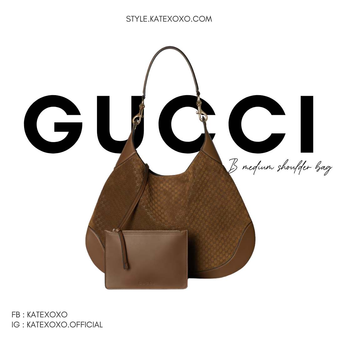 Gucci B medium shoulder bag