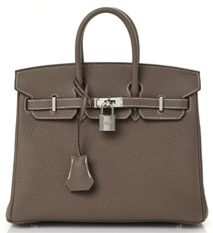 Hermes Birkin Togo 25 Etoupe 