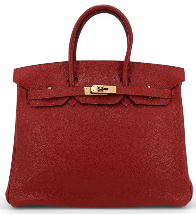 Hermes Birkin 35 Rouge Togo